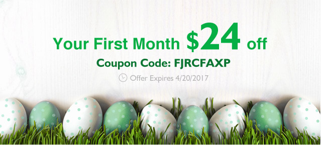 Your First Month $24 off